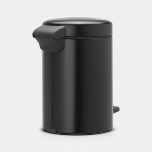 NewIcon Pedaalemmer 3 liter - Matt Black