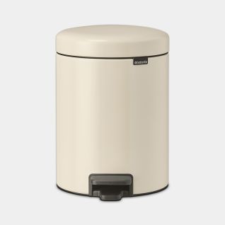 NewIcon Pedaalemmer 5 liter - Soft Beige
